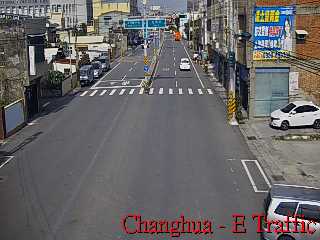 秀水鄉彰鹿路與瓦磘街路口 氣溫30.2度