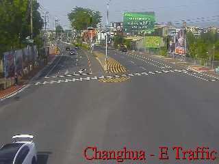 彰化縣道路 田尾鄉公所路、中山路路口