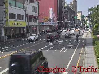 彰化縣道路  彰化市中山路、孔門路口 距離1.0公里 氣溫31度