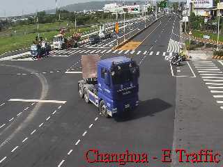 彰化縣道路  彰化市中山路、金馬路口 距離1.9公里 氣溫27.6度