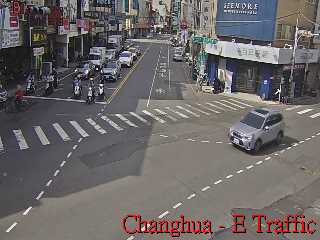 彰化縣道路 彰化市中華路與中正路口