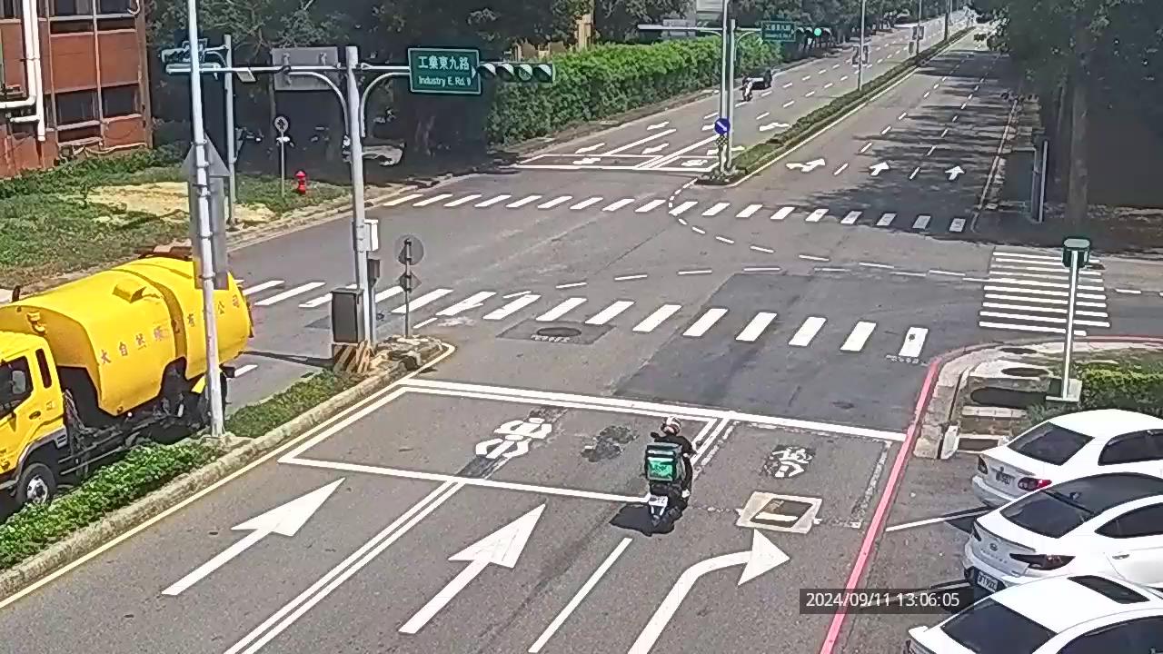 新竹科學園區  園區二路與工業東九路球機 距離1.1公里 氣溫22.5度