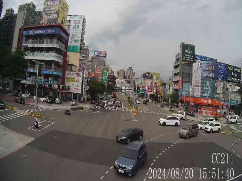 新竹縣道路  自強南路 文興路 距離1.1公里 氣溫30.7度
