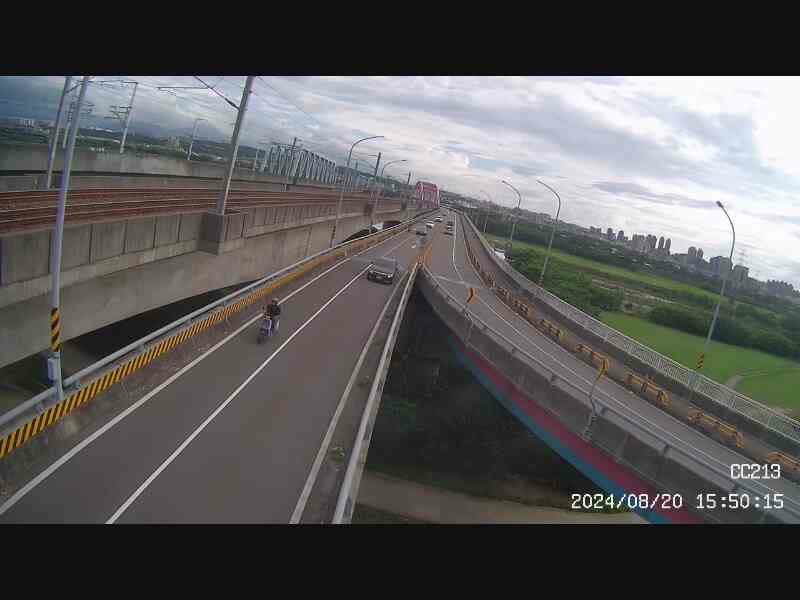 興隆大橋 往竹北方向 氣溫26.3度