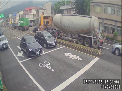 頭城鎮青雲路-二城路-二城派出所前 氣溫28.5度