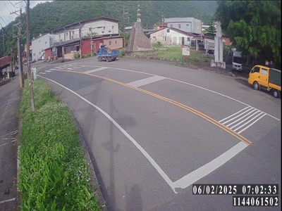 宜蘭縣道路 大同鄉台7線-泰雅路二段-松羅東巷 雨量11毫米