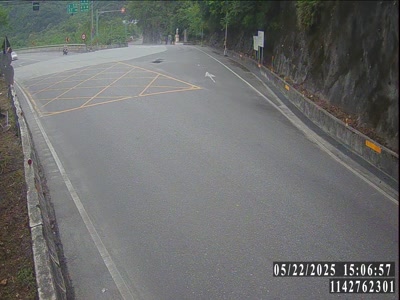 南澳鄉克尼布路-澳花隧道-澳花村入口 氣溫28.7度
