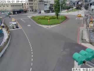 基隆市道路  港西街 台鐵北站 距離0.5公里 氣溫28.7度