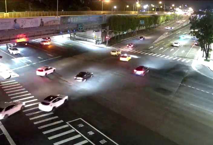 高雄市道路 中正路交流道南下入口