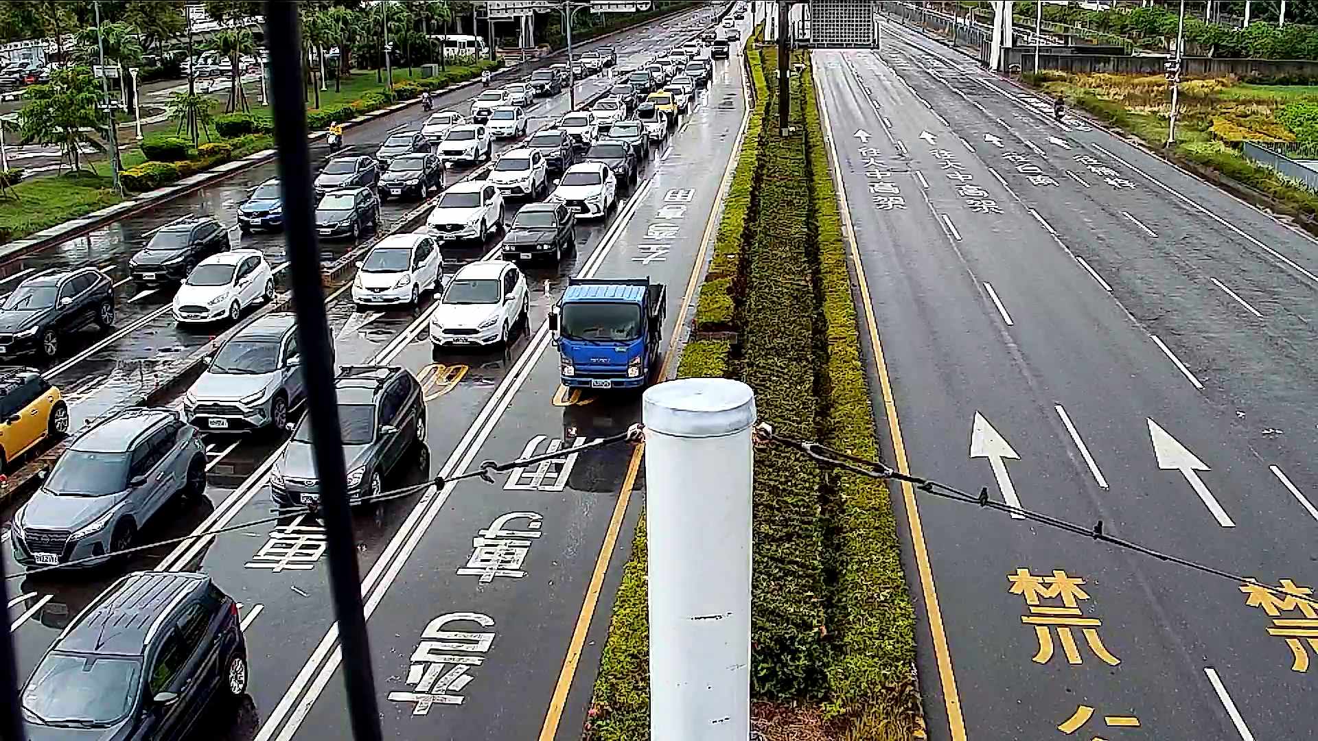 翠華路、崇德路(新庄仔路) 氣溫30度