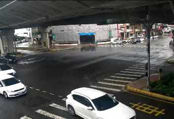 自由四路、大中二路 氣溫30度