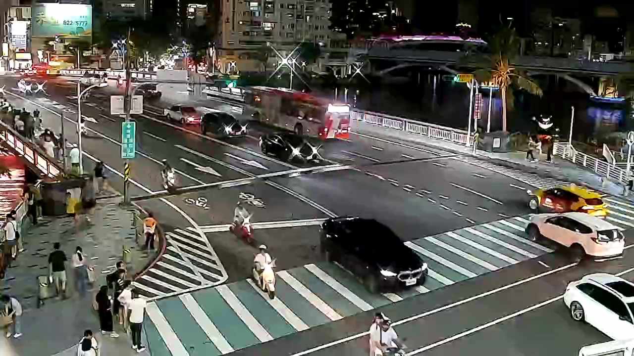 五福四路、河西路 氣溫24.8度