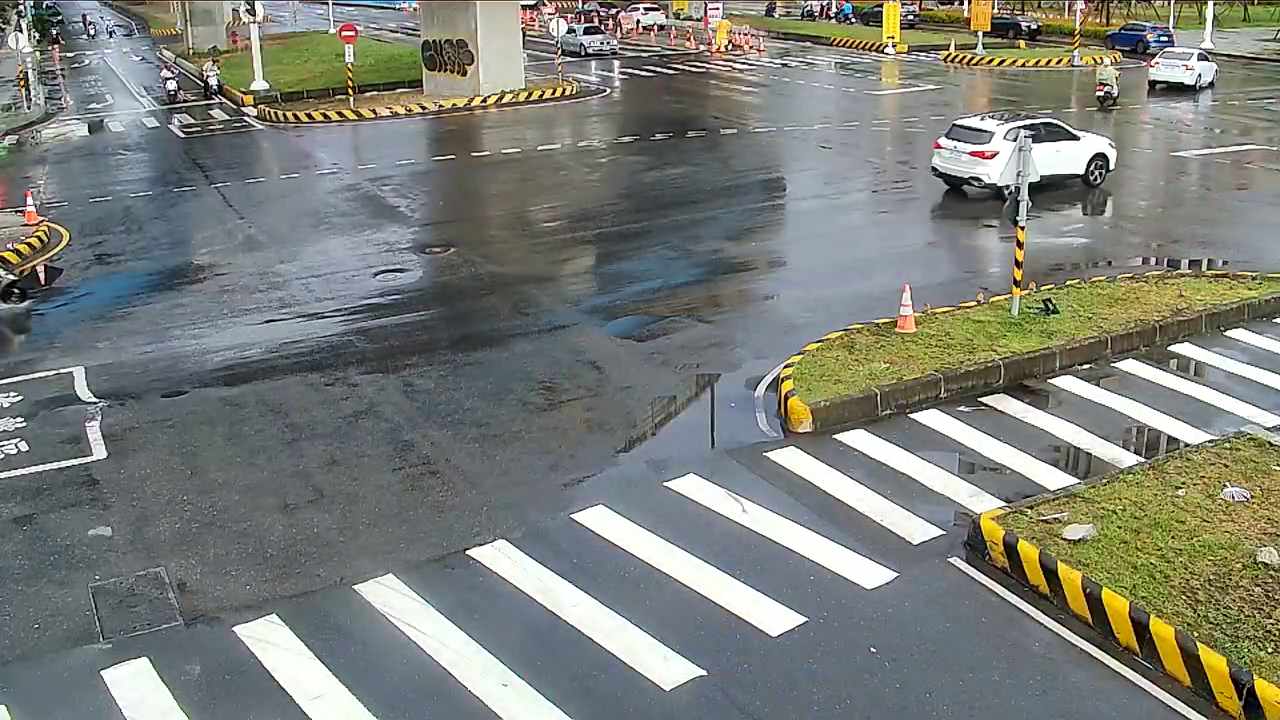 中華一路、翠華路 氣溫30度