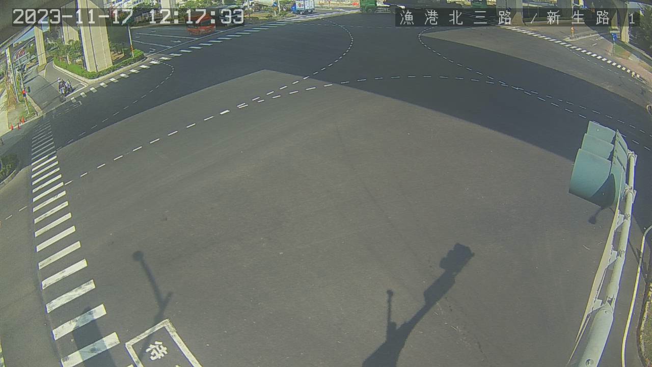 高雄市道路  漁港北三路、新生路（南側） 距離1.1公里 氣溫29.6度