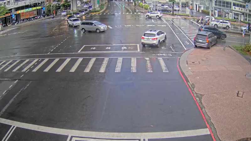 大中二路、博愛三路(西南2) 氣溫30度