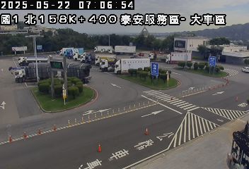 國道1號 北上 158K+400 泰安服務區到三義交流道 距離2.3公里 氣溫26.6度
