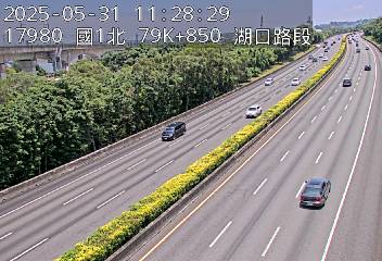 國道1號 北上 79K+850 湖口交流道到高架楊梅端 距離3.7公里 氣溫25.3度