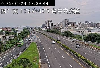 國道1號 178K+400 大雅交流道到台中交流道