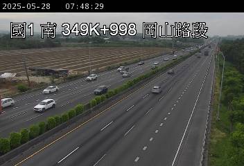 349K+998 岡山交流道到楠梓交流道 氣溫27.3度