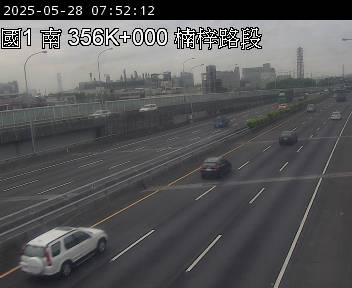 355K+994 岡山交流道到楠梓交流道 氣溫26.9度
