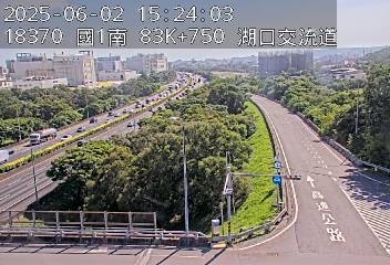 國道1號 南下 83K+750 高架楊梅端到湖口交流道 距離4.1公里 氣溫25.3度