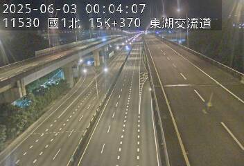 15K+368 堤頂交流道到汐止端 氣溫33.8度