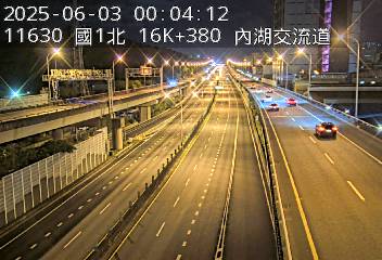 16K+380 堤頂交流道到汐止端 氣溫33.8度