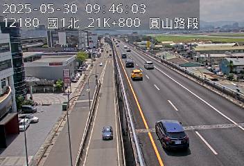 國道1號汐止五股高架道路 21K+800 環北交流道到下塔悠交流道