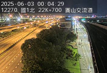 22K+700 環北交流道到下塔悠交流道 氣溫32.7度