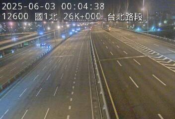 26K+000 環北交流道到下塔悠交流道 氣溫32.6度