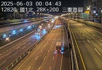 28K+200 五股轉接道交流道到環北交流道 氣溫32.3度
