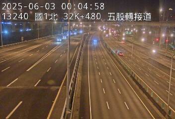 32K+480 泰山轉接道交流道到五股轉接道交流道 氣溫29.9度