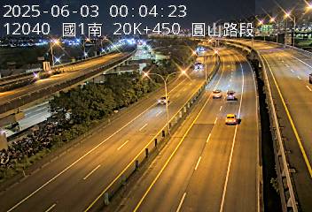 20K+450 堤頂交流道到下塔悠交流道 氣溫33.8度