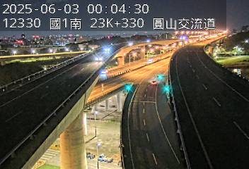 23K+330 下塔悠交流道到環北交流道 氣溫32度