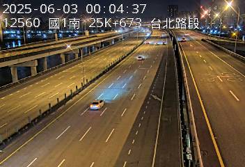 25K+673 下塔悠交流道到環北交流道 氣溫32度