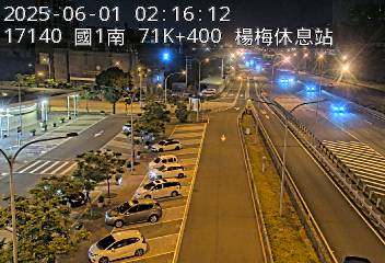 國道1號五股楊梅高架道路 南下 71K+400 校前路交流道到楊梅端 距離0.8公里 氣溫22.9度