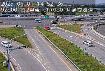 國道2號 東向 0K+000 圳頭交流道 距離0.6公里 氣溫24.3度