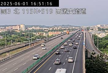 國道3號 北上 115K+519 竹南交流道到西濱交流道 距離1.6公里 氣溫28.1度