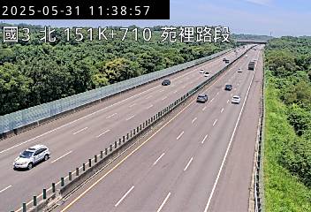 國道3號 北上 151K+710 苑裡交流道到通霄交流道 距離4.1公里 氣溫25.6度