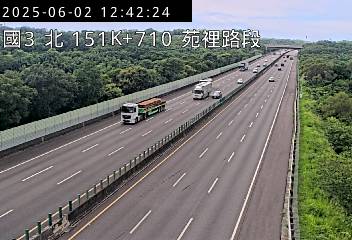 國道3號 北上 151K+710 苑裡交流道到通霄交流道 距離3.0公里 氣溫24度