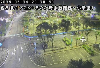 國道3號 北上 172K+300 清水服務區到中港系統交流道 距離0.1公里 氣溫24.3度