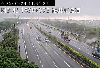 國道3號 北上 183K+072 和美交流道到龍井交流道 距離3.0公里 氣溫28度