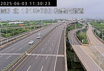 國道3號 北上 191K+732 彰化系統交流道到和美交流道 距離0.1公里 氣溫28.1度