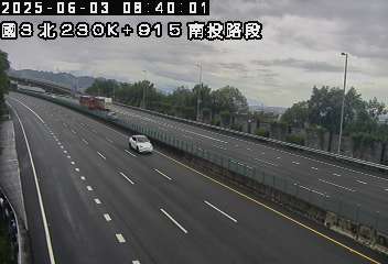 國道3號 北上 230K+915 南投服務區到南投交流道 距離2.3公里 氣溫28.3度