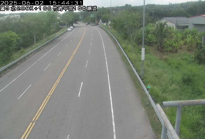 國道3號 北上 289K+000 竹崎交流道到梅山交流道 距離1.7公里 氣溫24度
