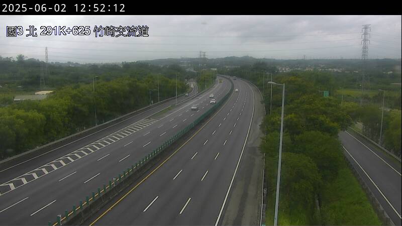 國道3號 北上 291K+625 中埔交流道到竹崎交流道 距離0.5公里 氣溫27.2度