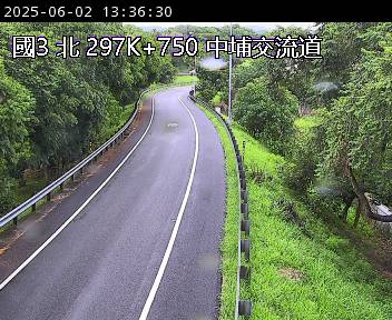 國道3號 北上 297K+750 水上系統交流道到中埔交流道 距離0.7公里 氣溫25.9度