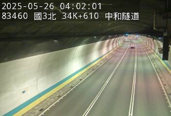 國道3號 北上 34K+610 中和交流道到安坑交流道 距離0.3公里 氣溫19.7度