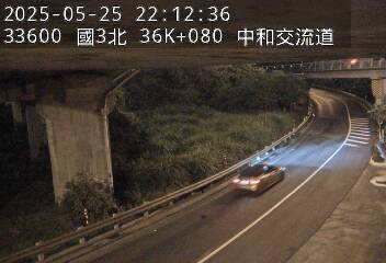 國道3號 北上 36K+080 土城交流道到中和交流道 距離0.7公里 氣溫21度