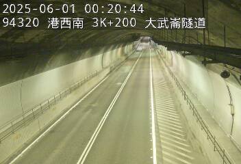 國道3號 北上 3K+200 大武崙隧道 距離0.1公里 氣溫21.4度